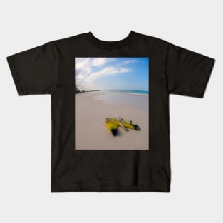 Fins In Paradise Kids T-Shirt